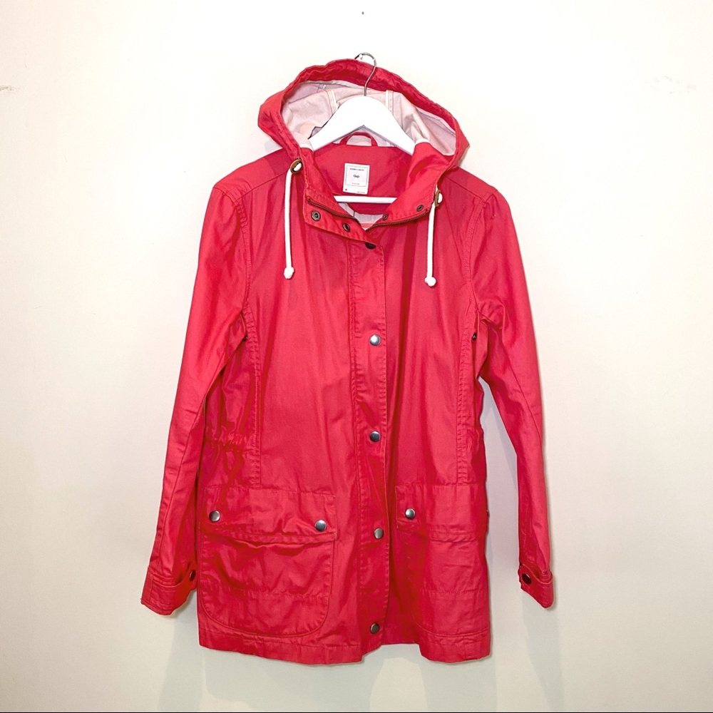 Gap Raincoat w/ Waist Drawstring